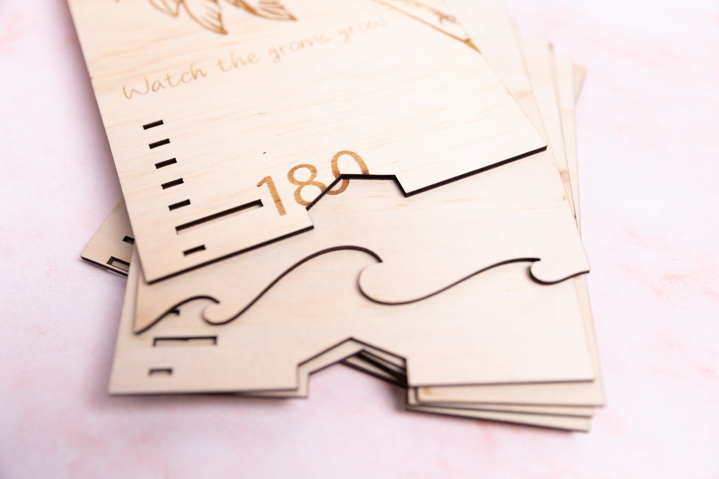 Watch the groms grow Height Chart