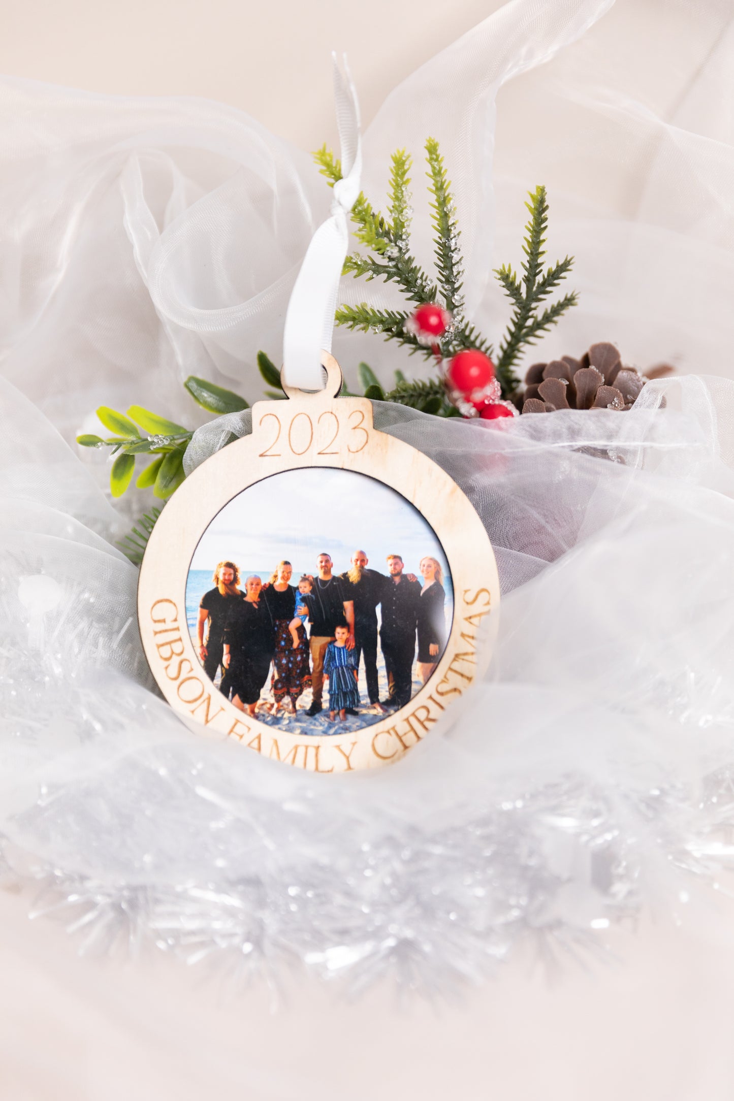 Photo Frame Christmas Bauble