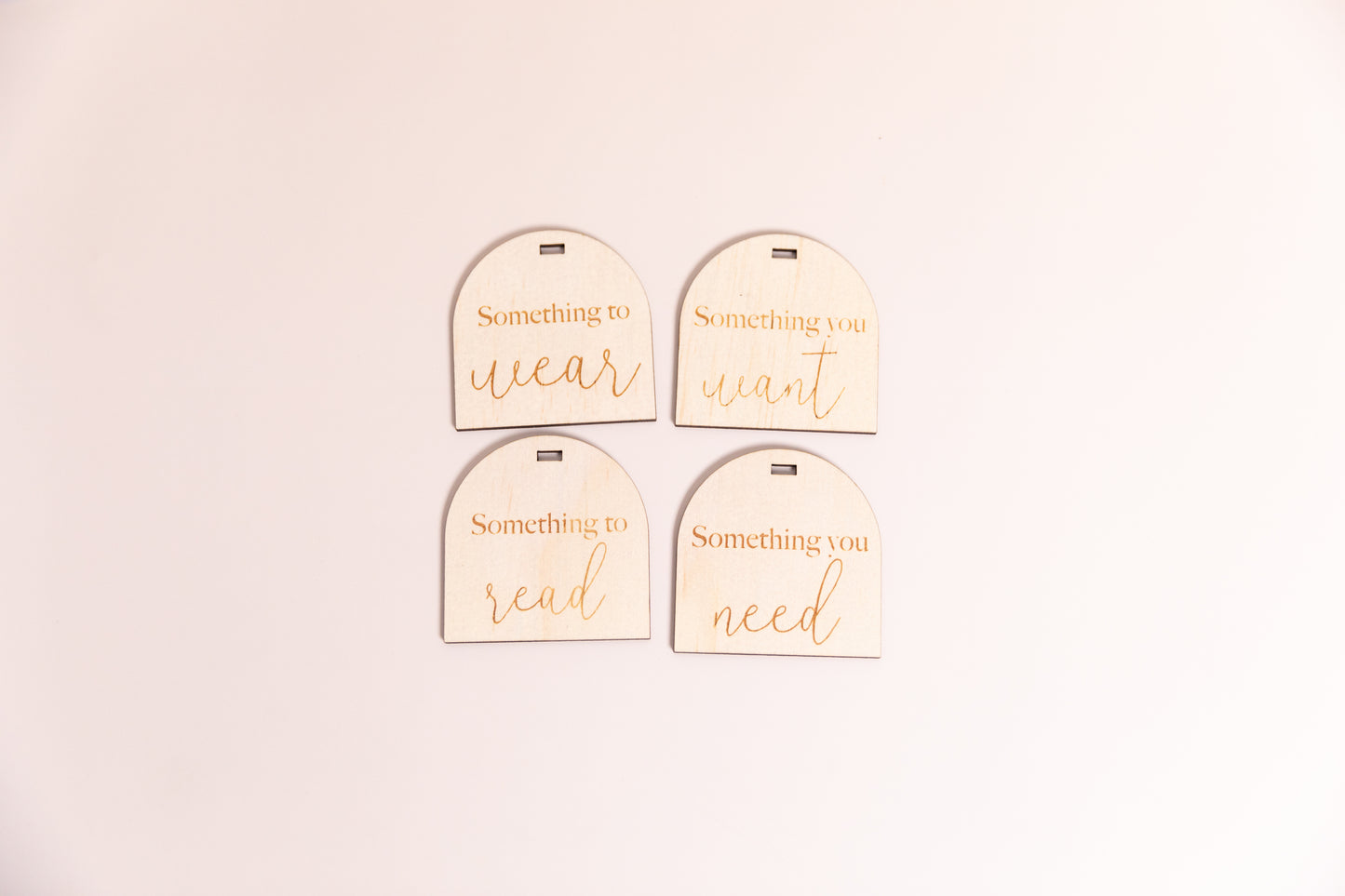 Something to Share, Read, Wear, Need & Want Arch