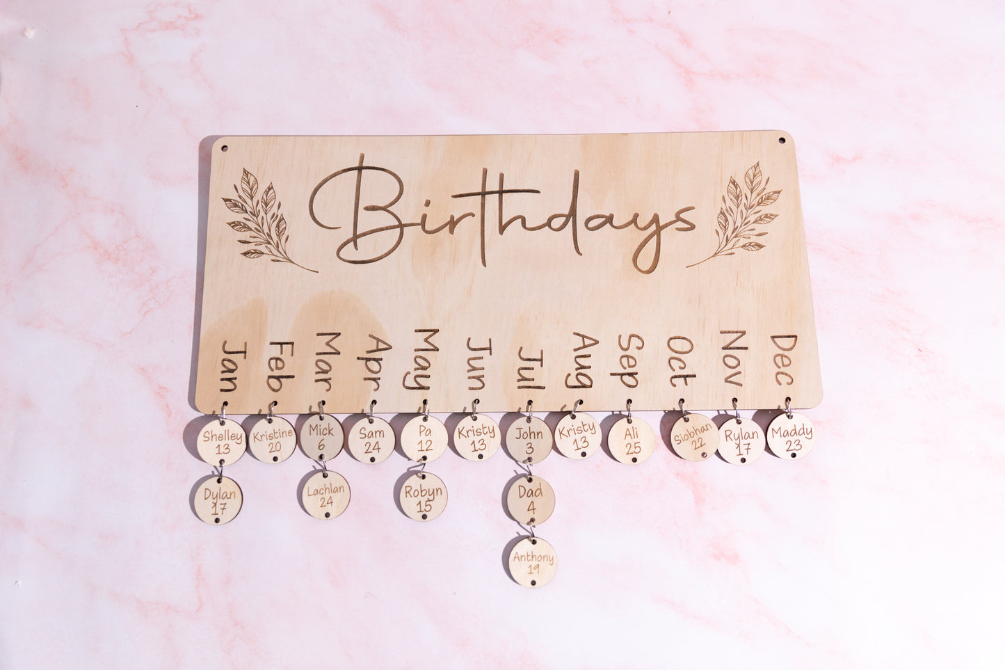 Birthday Wall Hanger
