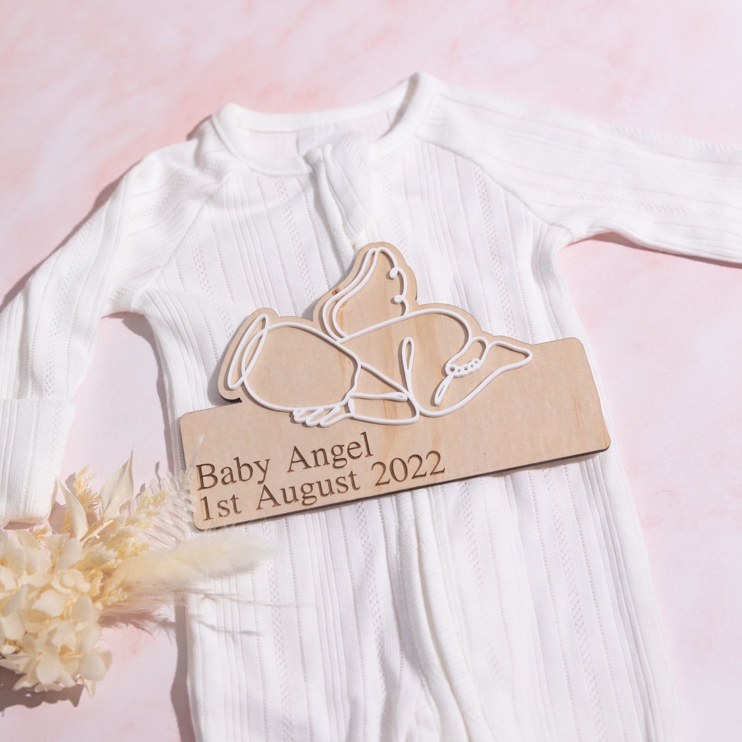Angel Baby Memorial Plaque