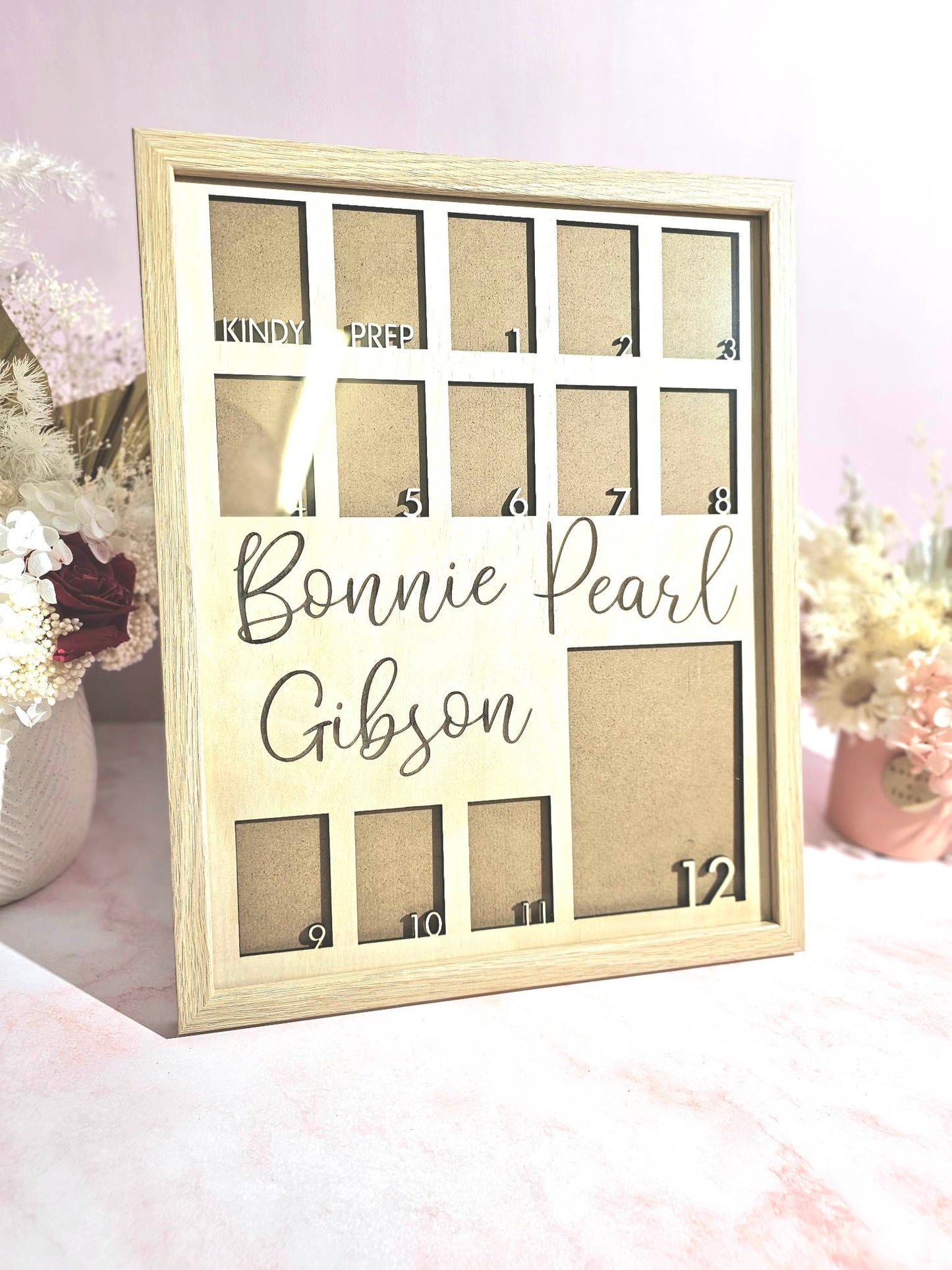 School Year Photo Frame