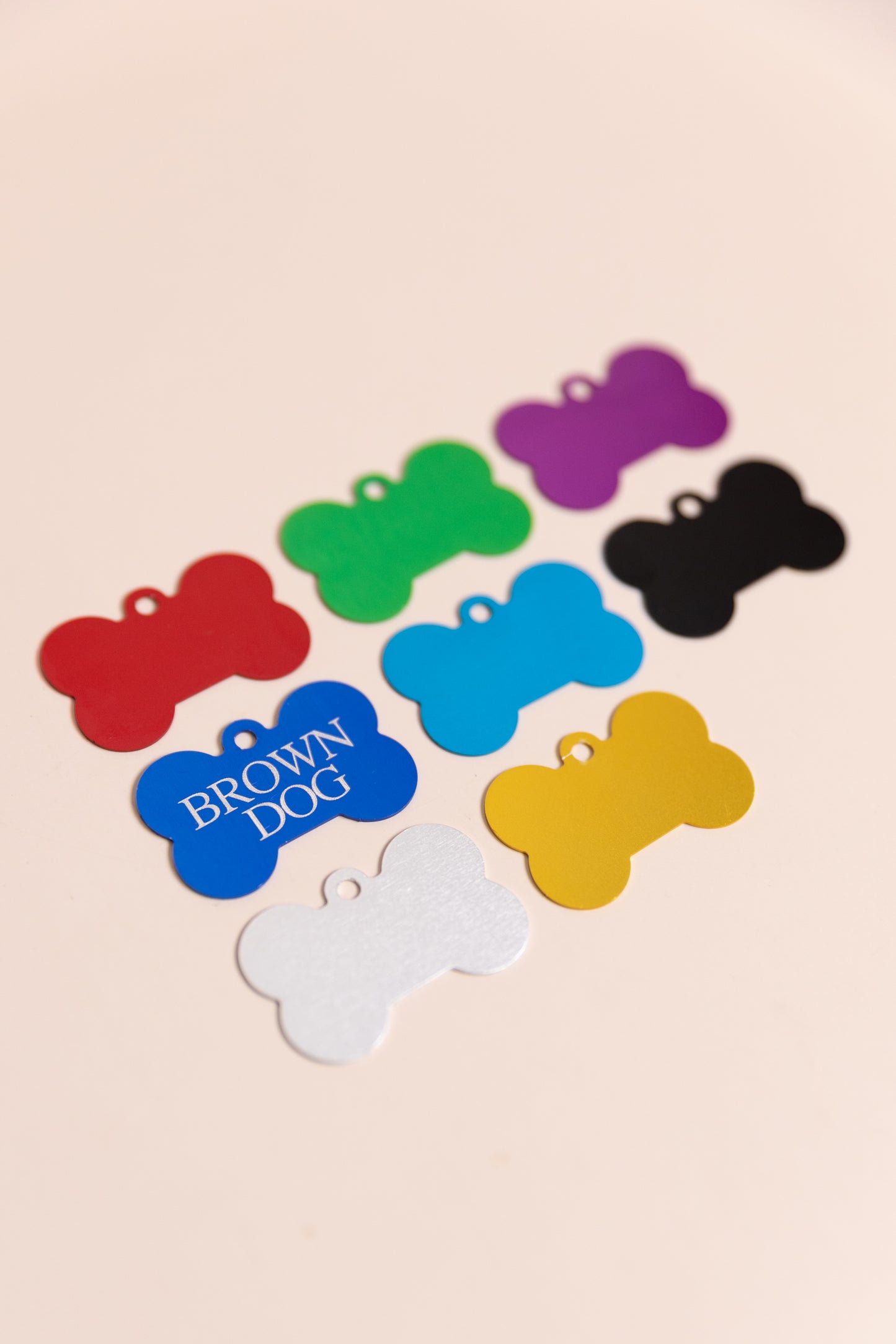 Bone Personalised Tags
