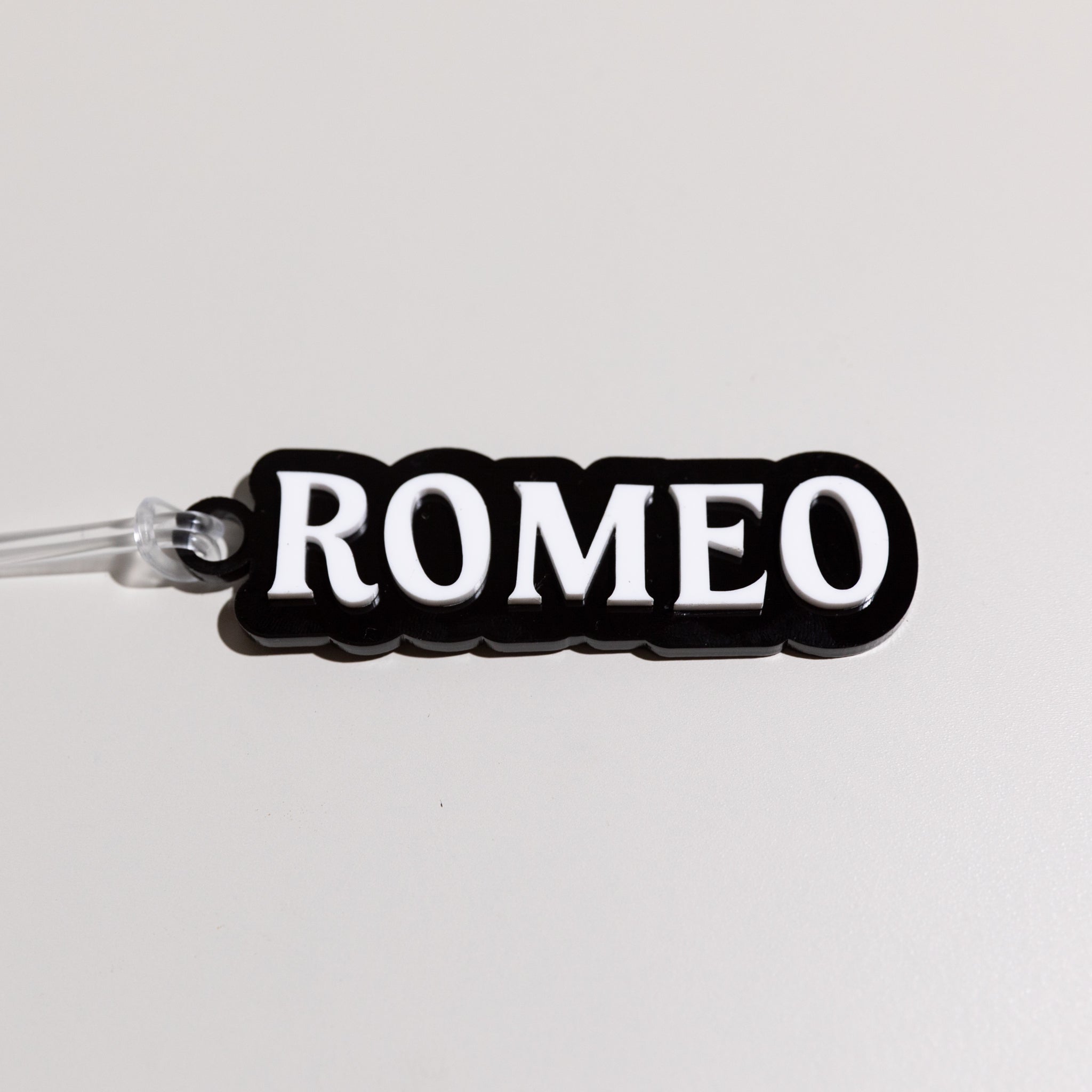 Romeo Font Bag Tag – Divine Customs