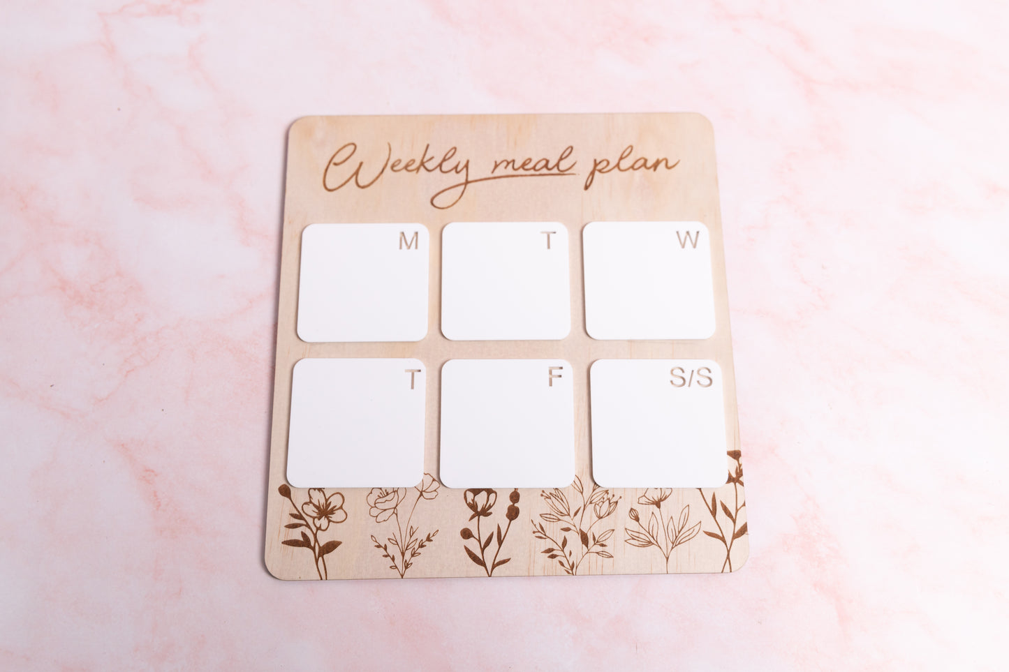 Weekly Meal Plan Board