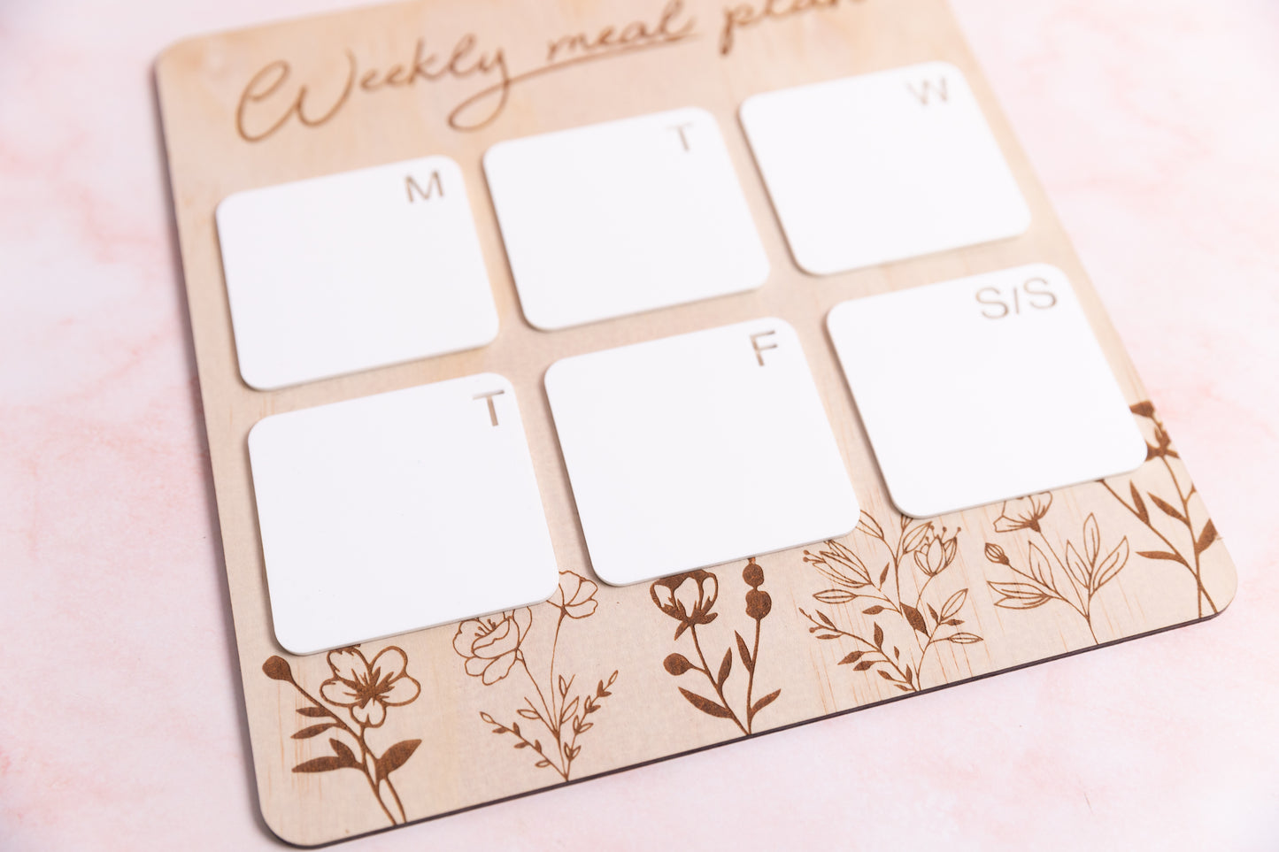 Weekly Meal Plan Board