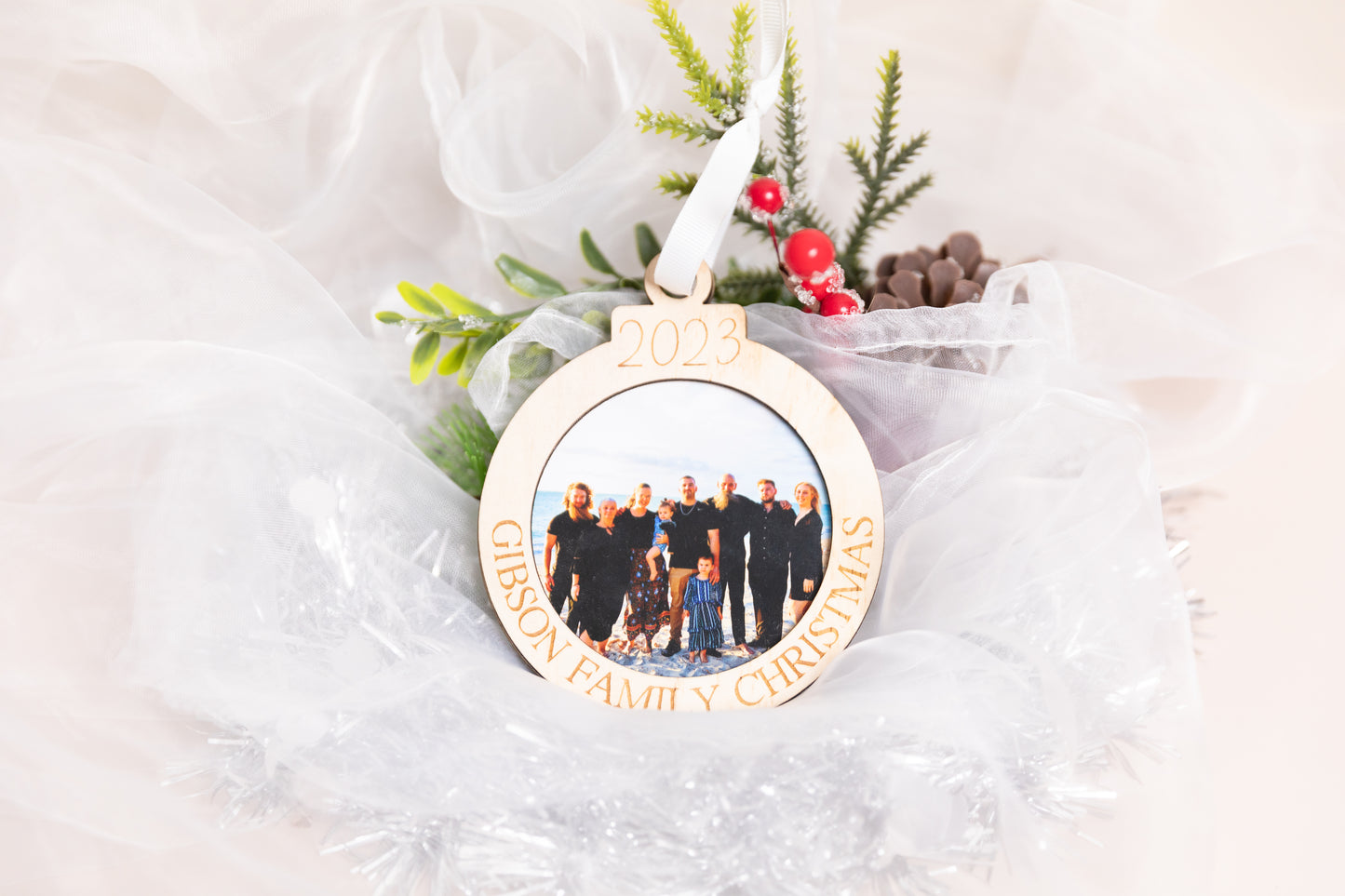 Photo Frame Christmas Bauble