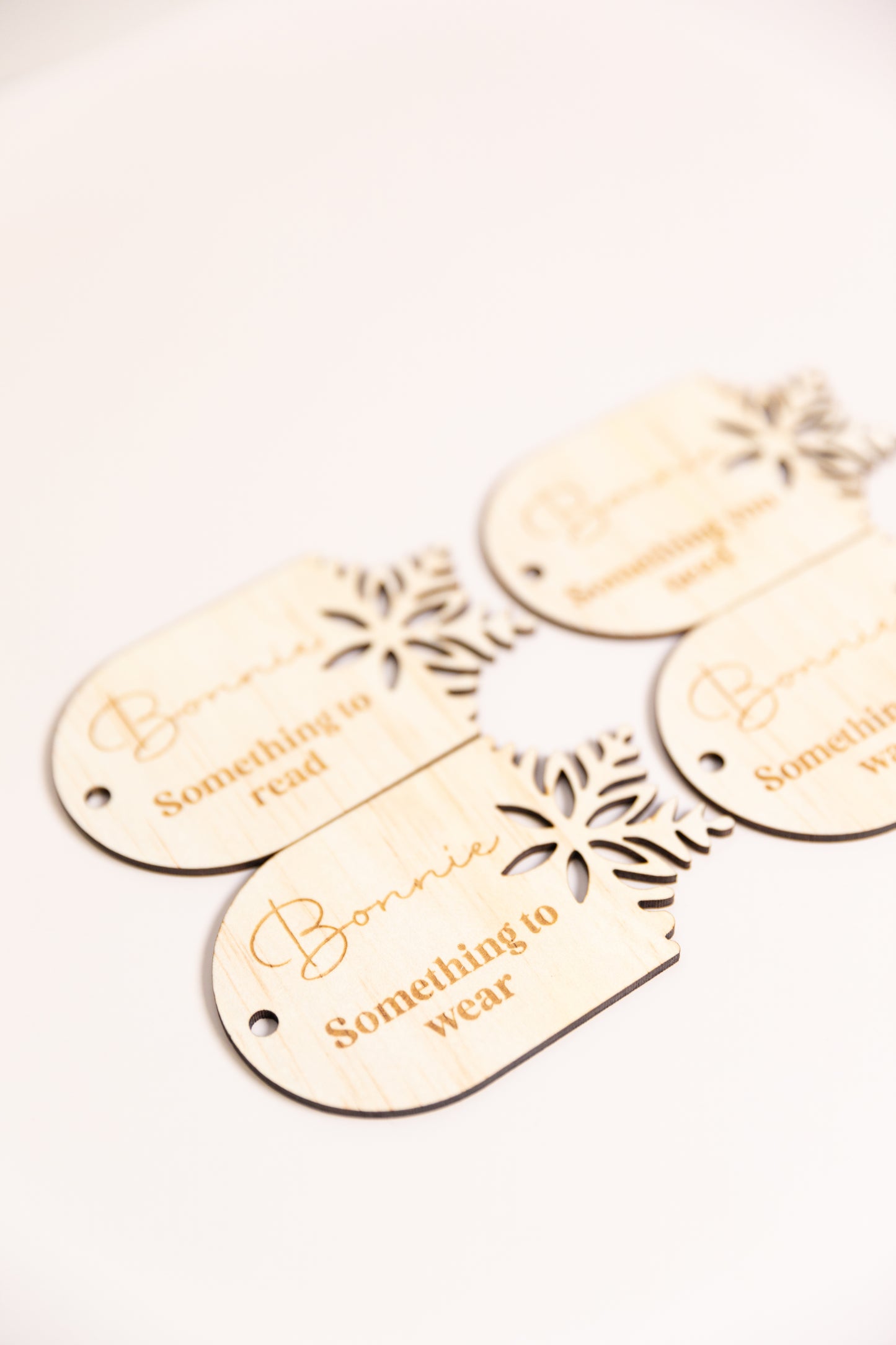 Snowflake Personalised Gift Tags