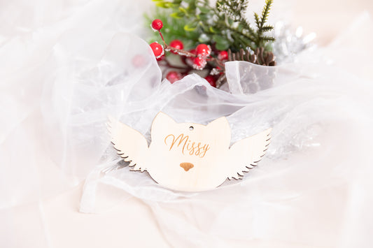 Cat Memorial Ornament