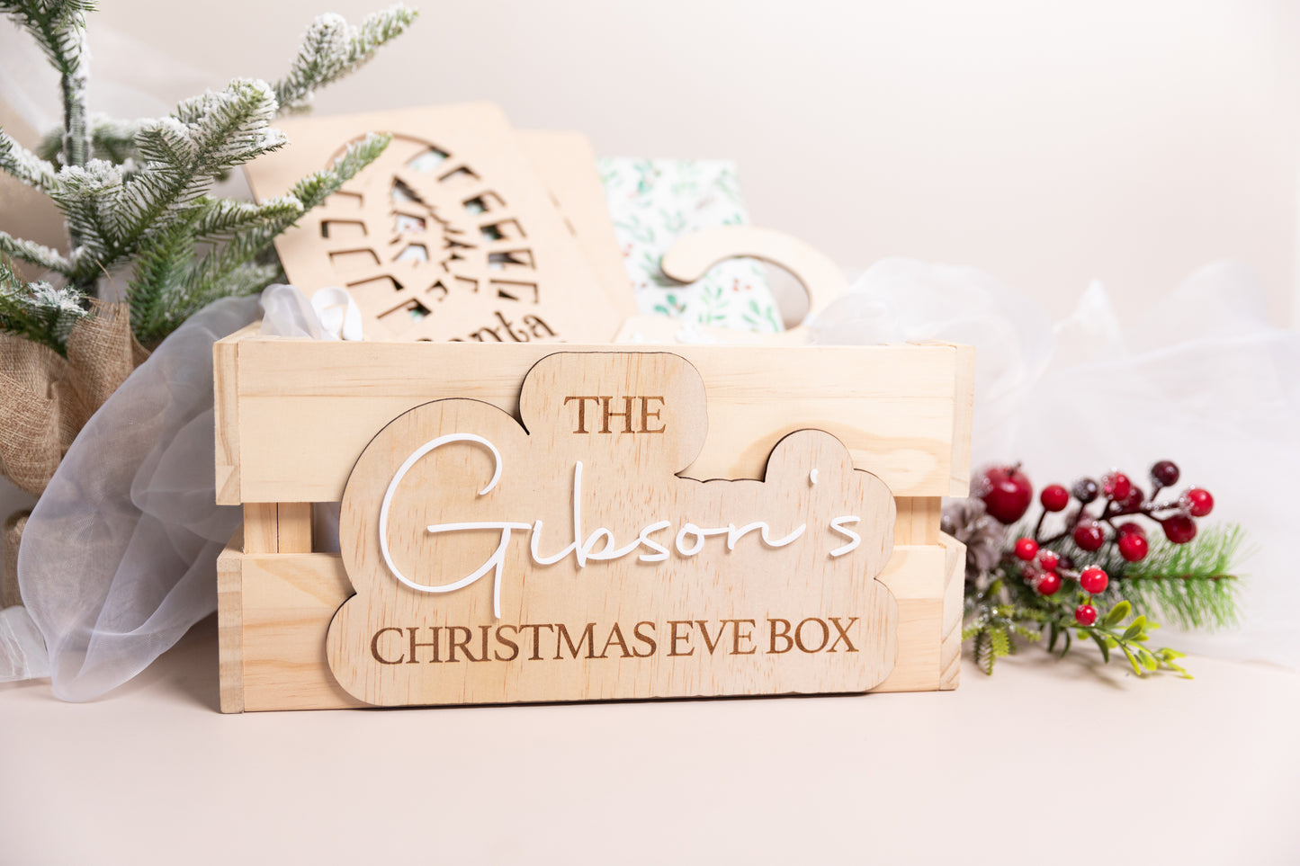 Personalised Christmas Crates