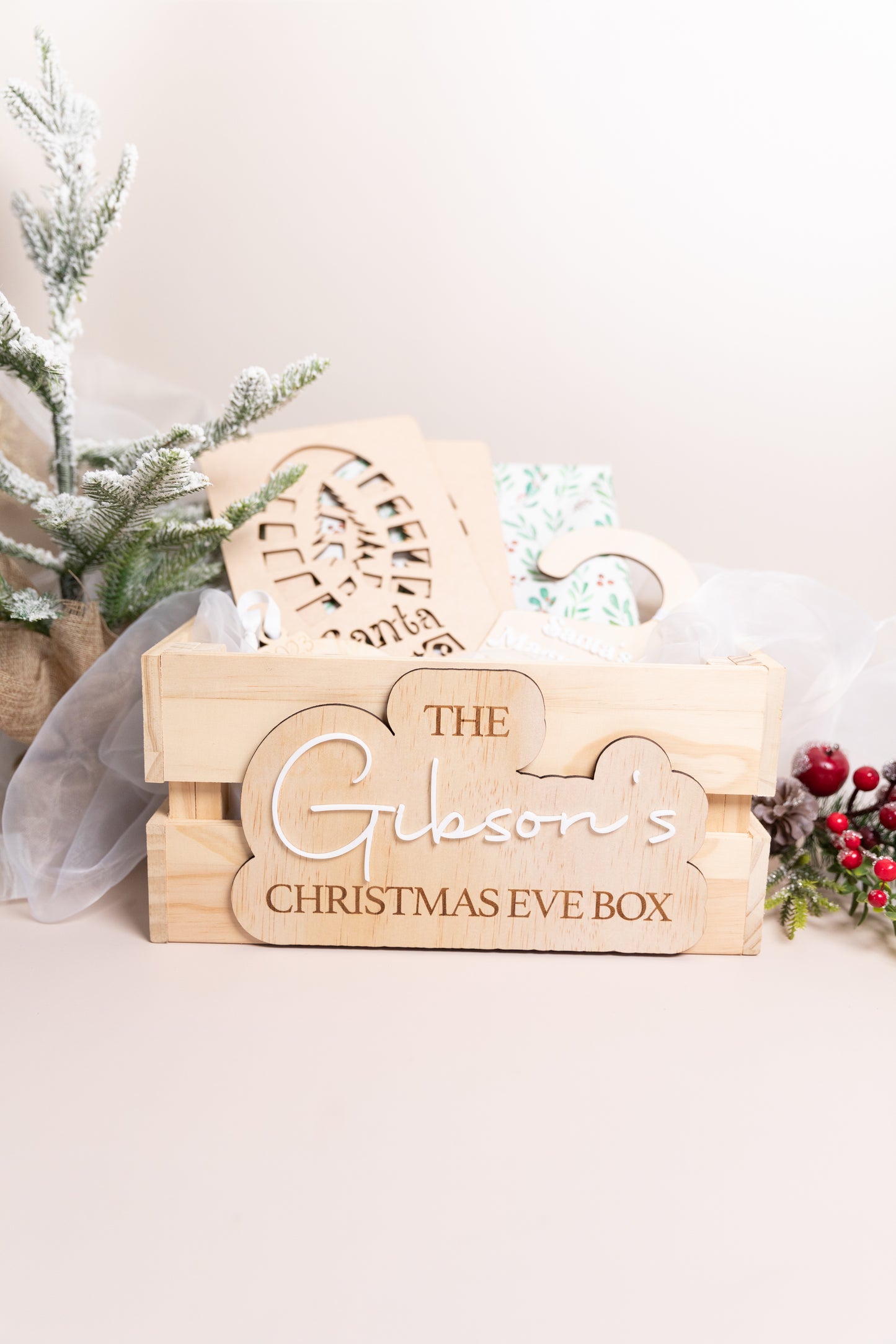 Personalised Christmas Crates