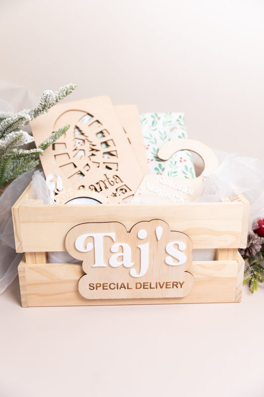 Personalised Crate Plaque