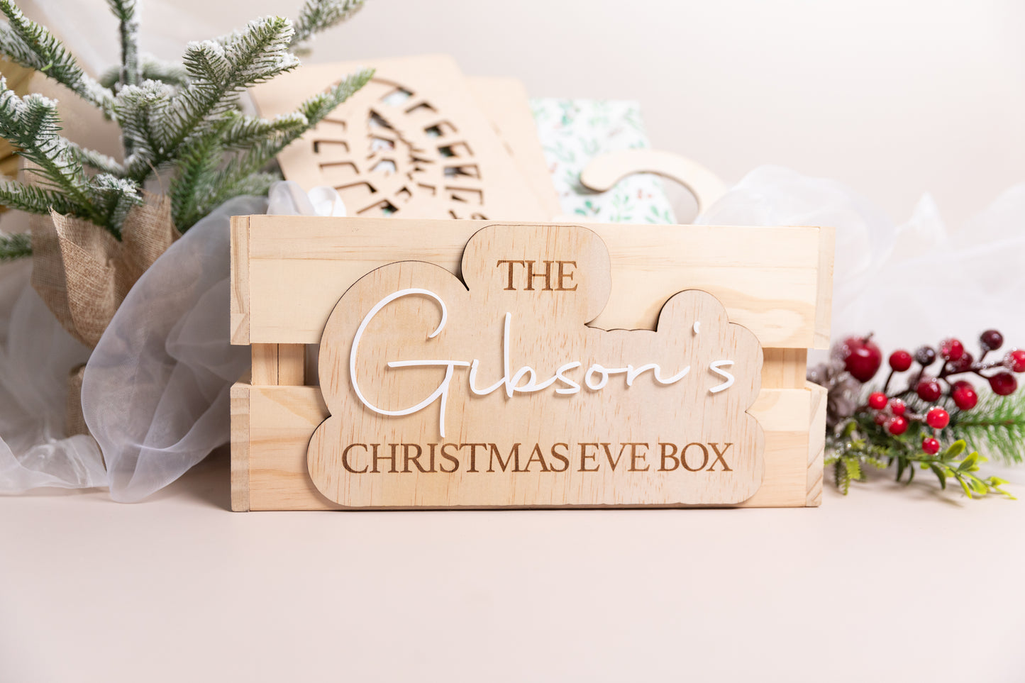 Personalised Christmas Crates