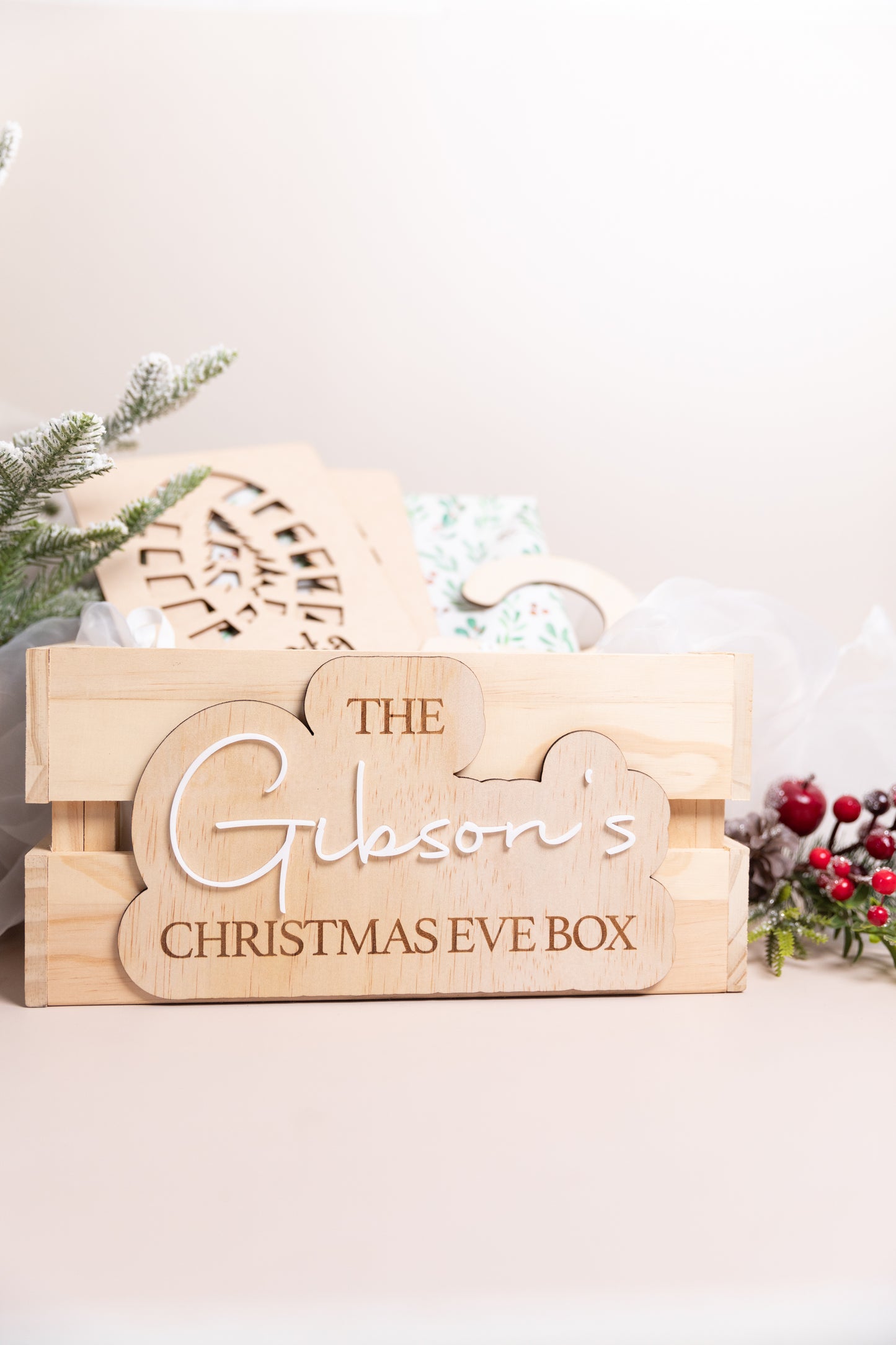 Personalised Christmas Crates