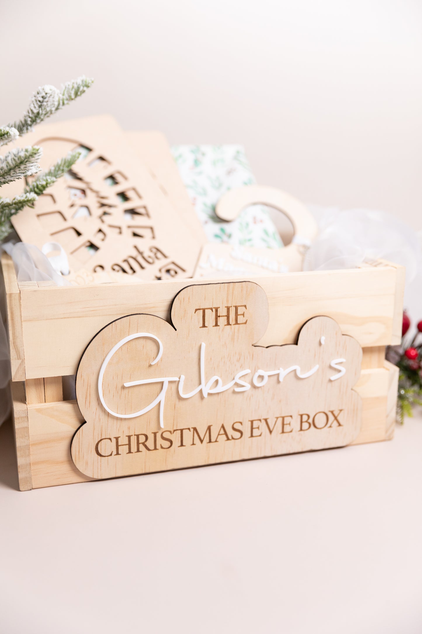 Personalised Christmas Crates