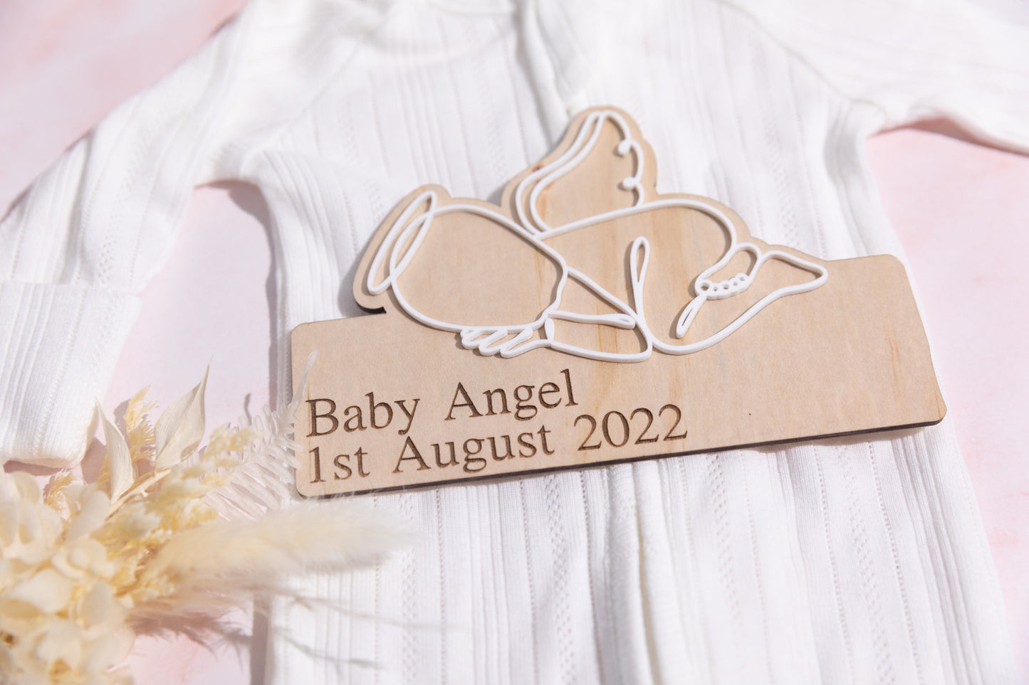 Angel Baby Memorial Plaque