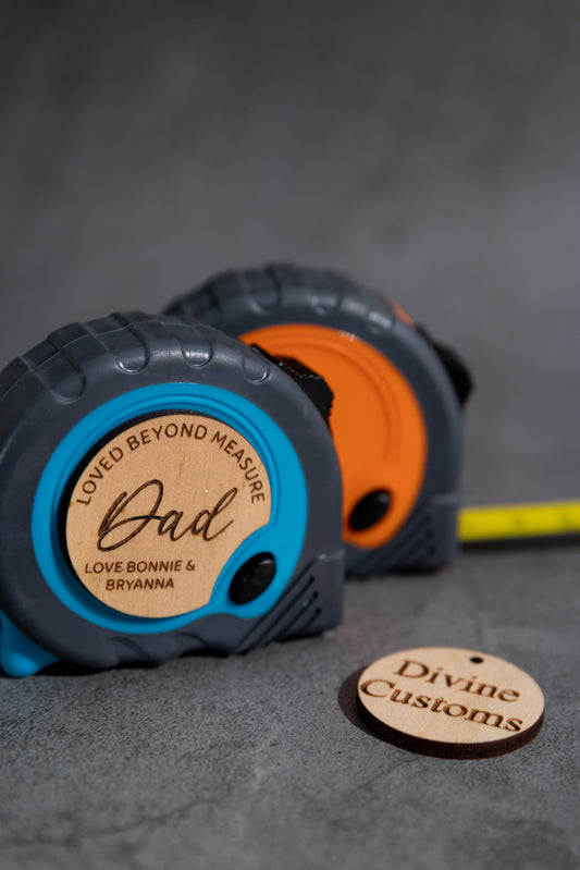 Personalised Father's Day Tape Measure
